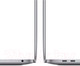 Миниатюра изображения товара Ноутбук Apple MacBook Pro 13" M1 2020 256GB / MYD82 (серый космос)