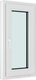 Миниатюра изображения товара Окно ПВХ Brusbox Roto Одностворчатое Поворотно-откидное правое 2 стекла (1100x700x60)