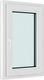 Миниатюра изображения товара Окно ПВХ Brusbox Roto Одностворчатое Поворотно-откидное правое 2 стекла (900x600x60)