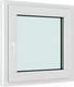 Миниатюра изображения товара Окно ПВХ Brusbox Roto Одностворчатое Поворотно-откидное правое 2 стекла (800x800x60)