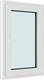 Миниатюра изображения товара Окно ПВХ Brusbox Roto Одностворчатое Поворотно-откидное правое 2 стекла (1100x900x60)