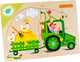 Миниатюра изображения товара Развивающая игрушка Woody Рамка-вкладыш Тракторист / 02109
