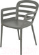 Миниатюра изображения товара Стул пластиковый Ipae Progarden Бостон / 9840694 (антрацит)
