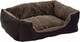 Миниатюра изображения товара Лежанка для животных Beeztees Baboo / 704812 (коричневый/черный)