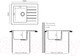 Миниатюра изображения товара Мойка кухонная Tolero TTS-660 (белый)