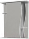 Миниатюра изображения товара Шкаф с зеркалом для ванной Какса-А Волна б/о 55 / 458410