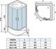 Миниатюра изображения товара Душевая кабина WeltWasser WW500 Halle 1002