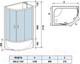 Миниатюра изображения товара Душевая кабина WeltWasser WW500 Halle 1201 L