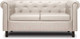 Миниатюра изображения товара Диван Brioli Винчестер двухместный (L4/кремовый)