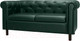 Миниатюра изображения товара Диван Brioli Винчестер двухместный (L15/зеленый)