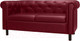 Миниатюра изображения товара Диван Brioli Винчестер двухместный (L16/вишневый)