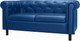 Миниатюра изображения товара Диван Brioli Винчестер двухместный (L18/синий)