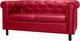 Миниатюра изображения товара Диван Brioli Винчестер двухместный (L19/красный)