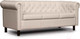 Миниатюра изображения товара Диван Brioli Винчестер трехместный (L4/кремовый)
