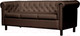 Миниатюра изображения товара Диван Brioli Винчестер трехместный (L13/коричневый)