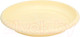 Миниатюра изображения товара Поддон для вазона Santino Терра ПТ 6 КР (кремовый)