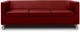 Миниатюра изображения товара Диван Brioli Билли трехместный (L16/вишневый)