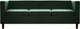 Миниатюра изображения товара Диван Brioli Билли Д трехместный (J8/темно-зеленый/опоры темные)