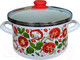 Миниатюра изображения товара Кастрюля Сантэкс Томаты 1-2250112 (белый)