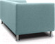Миниатюра изображения товара Диван Brioli Дедрик двухместный (J14/голубой)