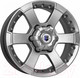 Миниатюра изображения товара Литой диск K&K М56 (КС593) 16x7" 6x139.7мм DIA 107.1мм ET 22мм Дарк платинум