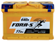 Миниатюра изображения товара Автомобильный аккумулятор Fora-S R+ (77 А/ч)