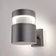 Миниатюра изображения товара Бра уличное Elektrostandard 1530 TECHNO LED (серый)