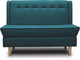 Миниатюра изображения товара Диван Brioli Диди двухместный (J17/темно-синий)