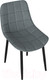 Миниатюра изображения товара Стул ТриЯ Boston (черный муар/велюр V003 темно-серый)
