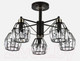 Миниатюра изображения товара Люстра Ambrella TR5870/5 DCF/SB (темный кофе/бронза)