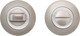 Миниатюра изображения товара Фиксатор дверной защелки VELA WC-Round (матовый никель/хром)