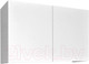 Миниатюра изображения товара Шкаф для ванной Гамма 40.06 Ф8 (белый глянец)