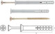 Миниатюра изображения товара Дюбель-гвоздь Starfix Потайной 10х120 / SMP4-44974-15 (15шт, полипропилен)