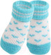 Миниатюра изображения товара Носочки для животных Puppia Angel Heart / PAMD-SO073-SB-S (голубые сердечки)
