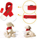 Миниатюра изображения товара Шарф для животных Puppia Santa / PDDF-SM23-RD-M (красный)