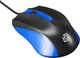 Миниатюра изображения товара Мышь Оклик 225M (черный/синий)