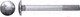 Миниатюра изображения товара Болт Starfix Мебельный М10х100 DIN 603 / SMC2-95863-20 (20шт, с квадратом)