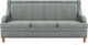 Миниатюра изображения товара Диван Brioli Луи П трехместный (B8/светло-серый)