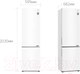 Миниатюра изображения товара Холодильник с морозильником LG GA-B509CQCL