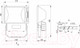 Миниатюра изображения товара Прожектор IEK ГО 03-400-01 400Вт E40 / LPHO03-400-01-K03