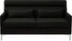 Миниатюра изображения товара Диван Brioli Отто двухместный (L22/черный)