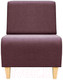 Миниатюра изображения товара Кресло мягкое Brioli Руди Д (J10/сиреневый)