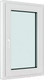 Миниатюра изображения товара Окно ПВХ Brusbox Roto Одностворчатое Поворотно-откидное правое 2 стекла (1300x900x70)