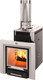 Миниатюра изображения товара Печь-каменка Теплодар Сибирь-Панорама 20 ЛРК (без дверцы)