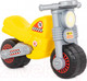 Миниатюра изображения товара Каталка детская Полесье Моторбайк / 37923 (желтый)