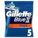 Миниатюра изображения товара Набор бритвенных станков Gillette Blue II Plus одноразовые (5шт)