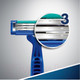 Миниатюра изображения товара Набор бритвенных станков Gillette Blue Simple3 одноразовые (4шт)