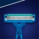 Миниатюра изображения товара Набор бритвенных станков Gillette Blue Simple3 одноразовые (8шт)