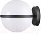 Миниатюра изображения товара Бра уличное Odeon Light 4832/1W (черный/акрил)