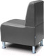 Миниатюра изображения товара Кресло мягкое Brioli Руди (L21/серый)